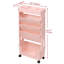 77cm H x 38cm W Book Cart-124587612