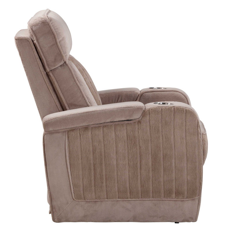 Canapé inclinable électrique Desiri, Champignon, 3 pièces: canapé, 2 fauteuils inclinables
