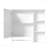 Wall Mounted Bathroom Storage Cabinet, Medicine Cabinets With Large Mirror Door, Adjustable Shelves And Three Open Storage Levels(Not Include Bathroom Vanity )-422901634