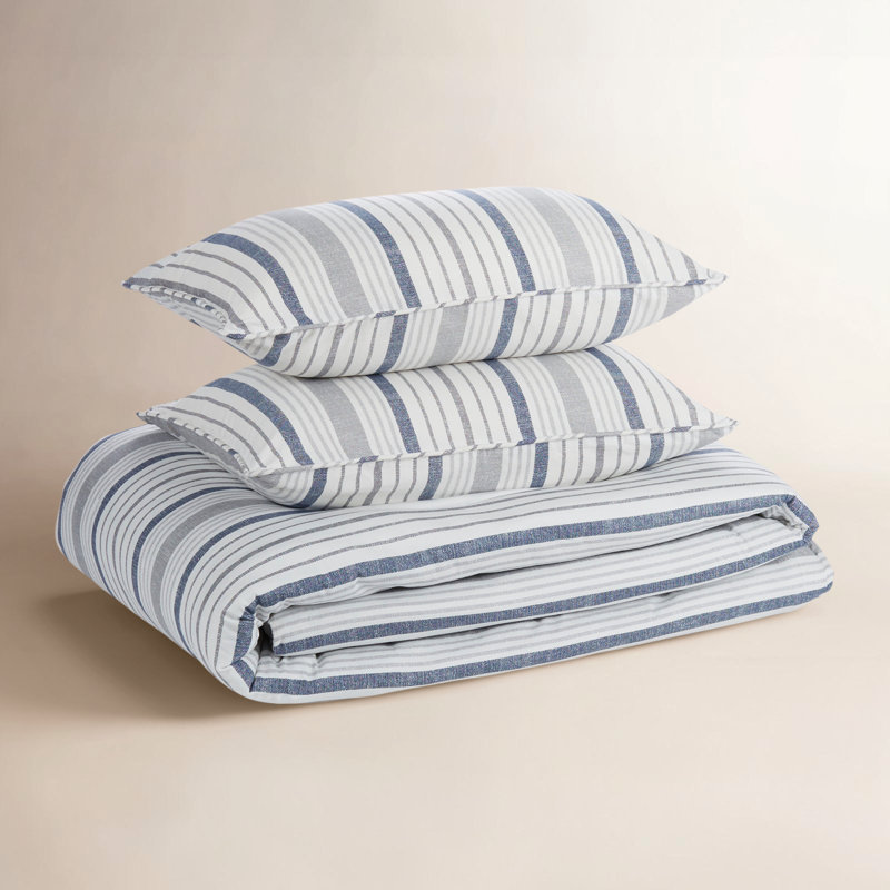 Ensemble d'édredon réversible Conrad, Édredon pour très grand lit + 2 taies décorativ