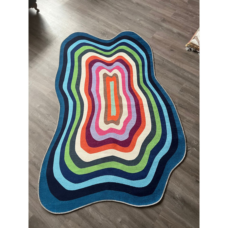 Tapis Hinsley, Rectangle 2 pi 7 po x 4 pi 11 po