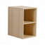 Petite étagère de rangement murale 12 po, contreplaqué, chêne blanc américain-1677648565