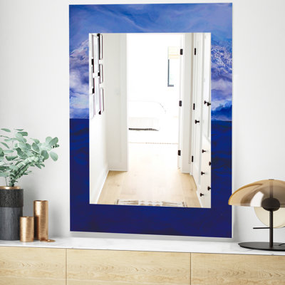 Miroir de salle de bain/meuble-lavabo à cadre traditionnel vibe