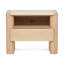 Arden 1 - Drawer Solid Wood Nightstand