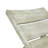 Metal And Wood Chaise Lounge, Adjustable, Grey, With Base & Grey Lounge Surface-1735249086