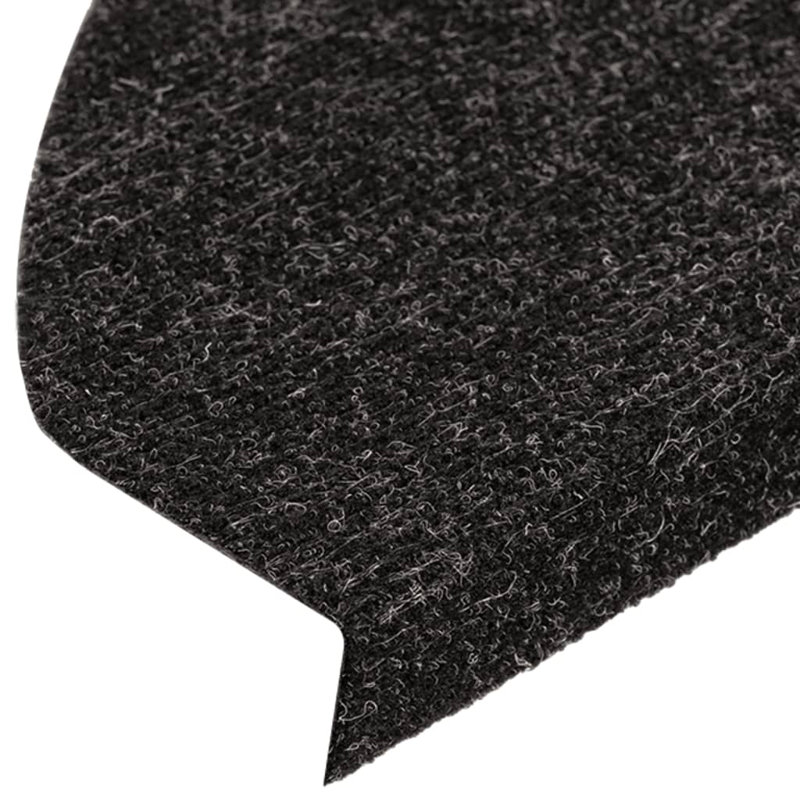 Cuesta Anthracite Stair Tread, Half-Round 22.5cm x 65cm