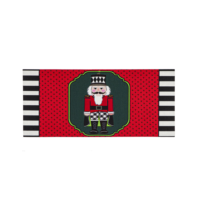 Tapis de porte antidérapant Winter Christmas