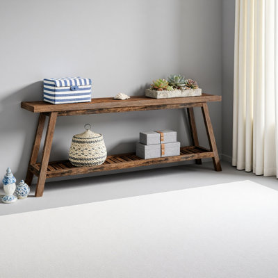 2-Tier Sofa Table,Console Table,Extra-Long Entryway Table