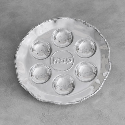 HOLIDAY Seder Plate With Pearls
