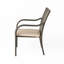 Chaises d'extérieur en osier, 4 pièces