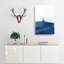 Deer Upon The Hill - Wrapped Canvas-56643115