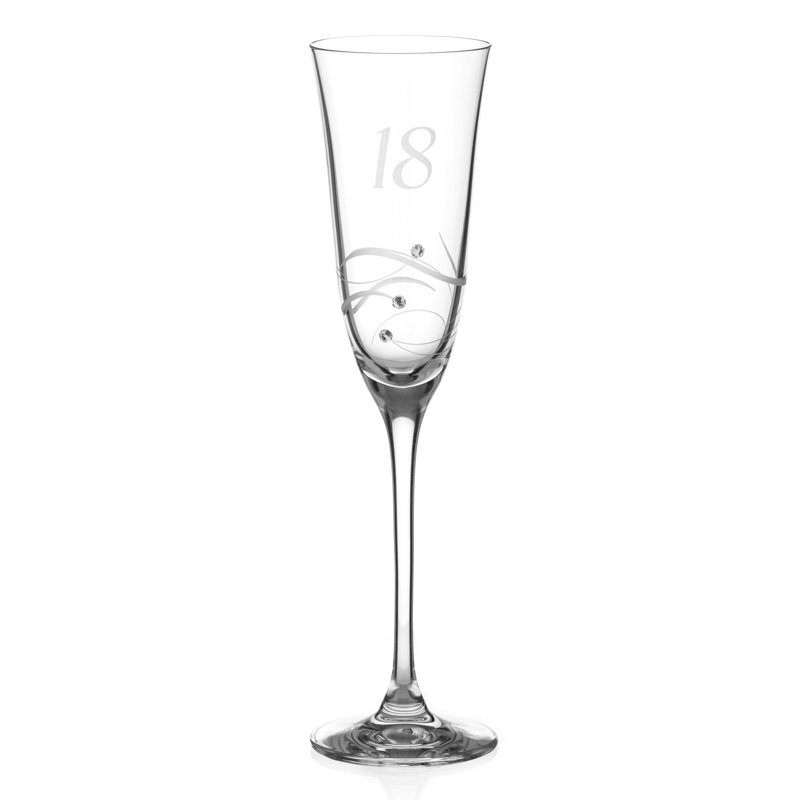 Swarovski 160ml Crystal Flute