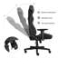 Fauteuil de jeu et de course pivotant ergonomique Inbox Zero-1912929350