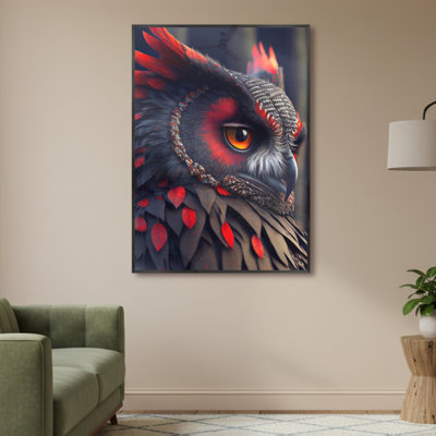 Single Picture Frame LED Illuminated Wall Art Wall Art on Glass / Aluminium