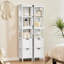 Armoire de rangement à 3 niveaux avec 2 tiroirs Loon Peak®-2040587807