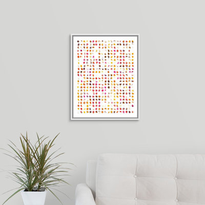 « rose points » par the novogratz-painting on toile