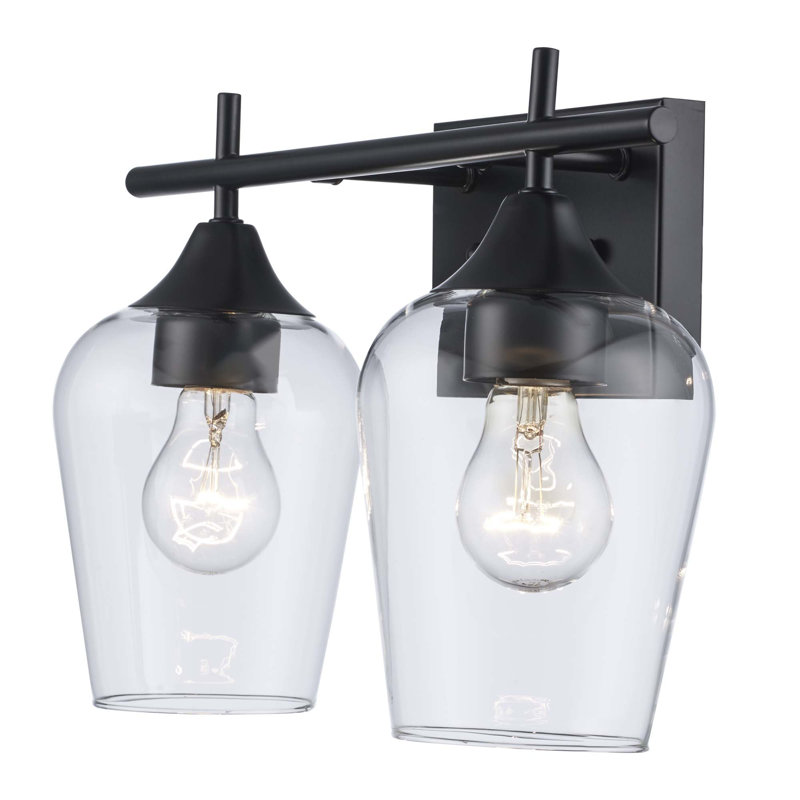 Craftsbury 2 - Light Dimmable Vanity Light, Black
