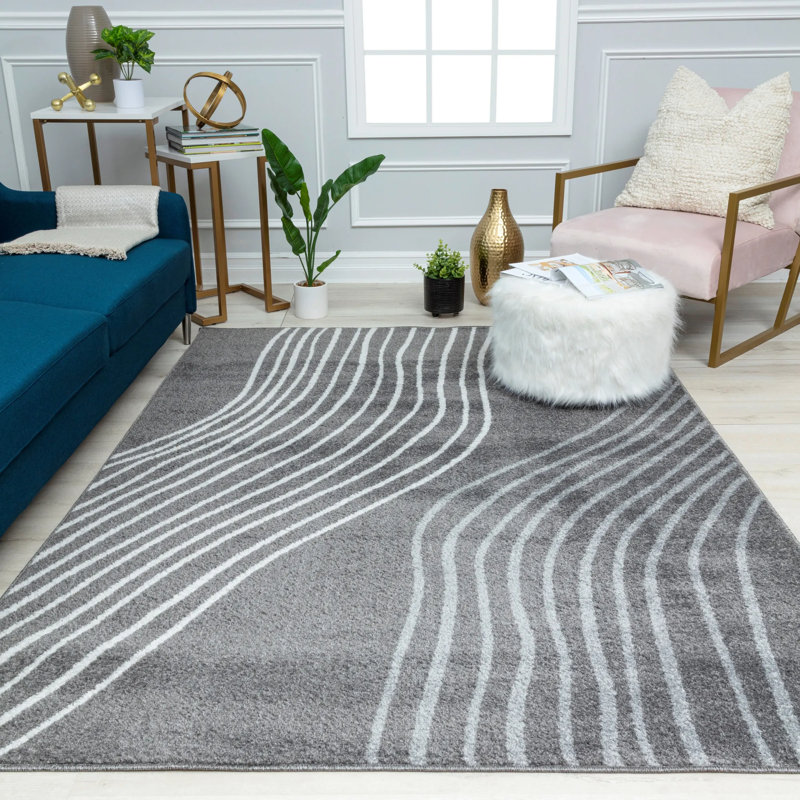 Performance Abstract Indoor Rug, Rectangle 8'3" x 10'0"
