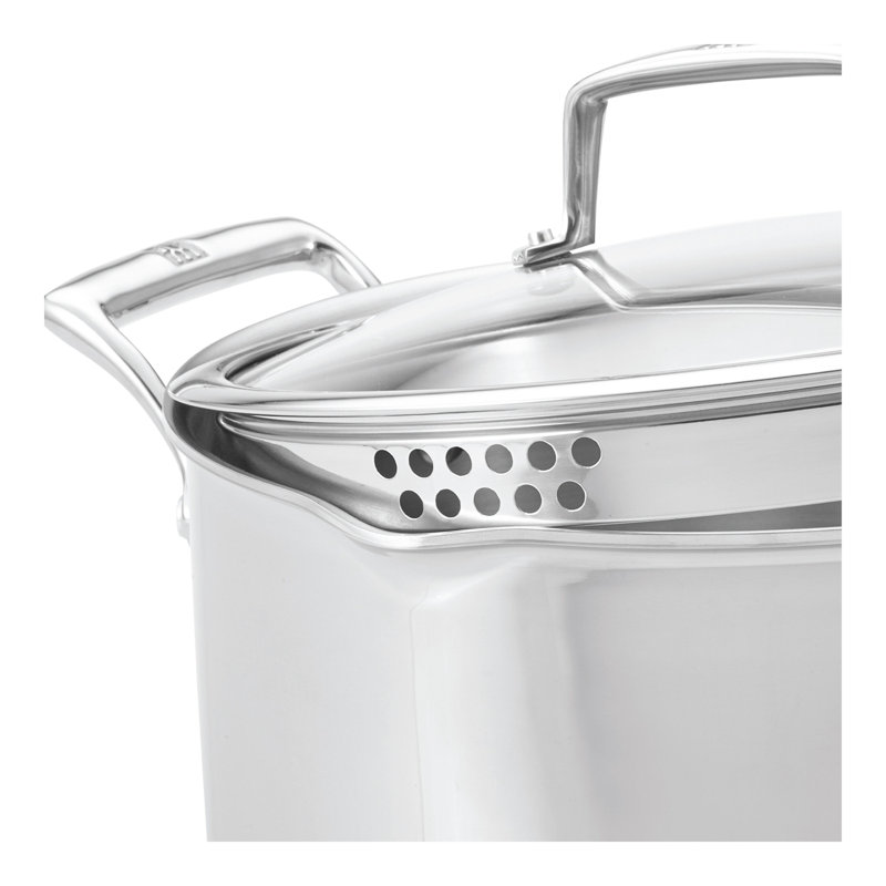 Casserole ronde ZWILLING Energy X3 en acier inoxydable 18/10