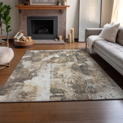 Cerrito Area Rug with Non-Slip Backing