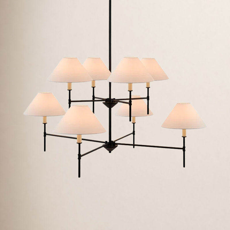 Alessandra Iron 8-Light Chandelier