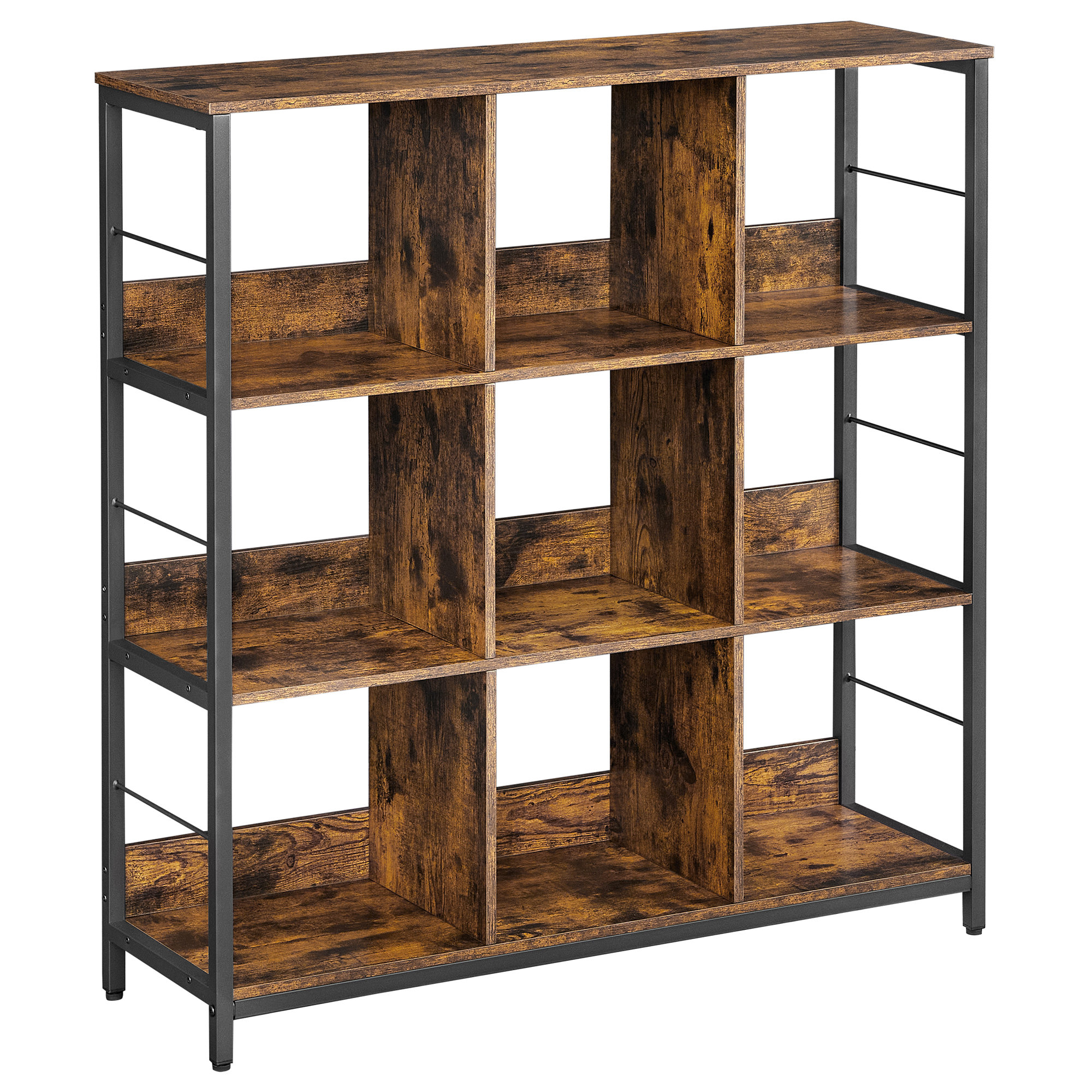 Borough Wharf Weirsky 103.1cm H x 100cm W Standard Bookcase & Reviews ...
