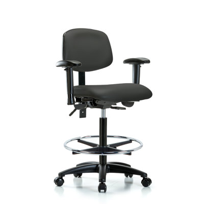 Noah Vinyl Drafting Chair