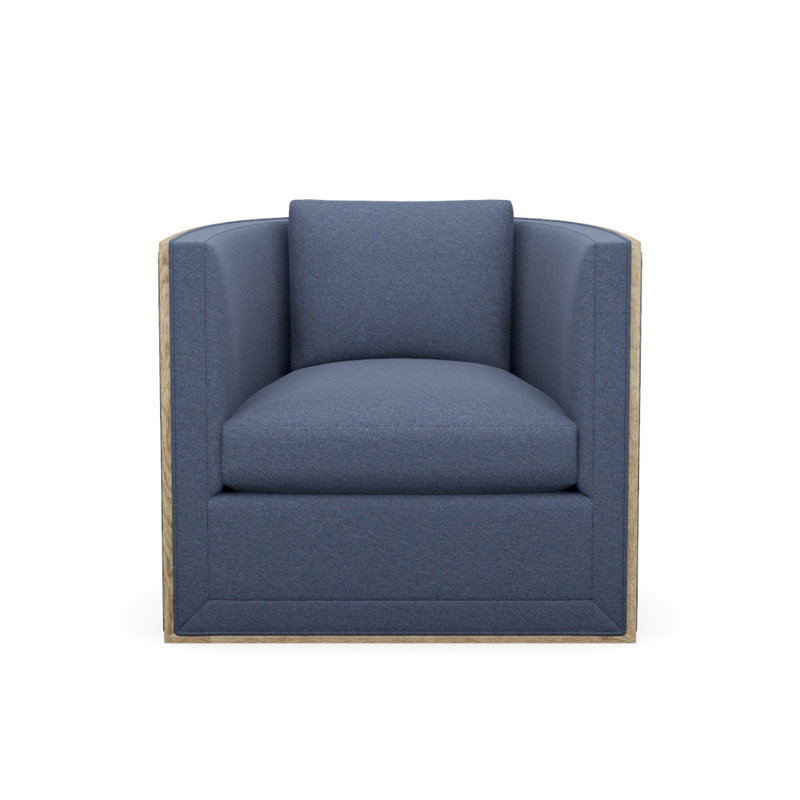 Chaise d'appoint Brett, Dune, Indigo Dutton (tissu performance) 1352-54