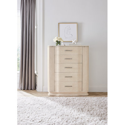 Commode 5 tiroirs Nouveau Chic