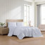 Ensemble de draps Tommy Hilfiger imprimés en percale 100 % coton à poches profondes