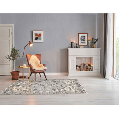 Tapis rectangulaire intérieur / extérieur de conception unique 5 pi 3 po x 7 pi 7 po
