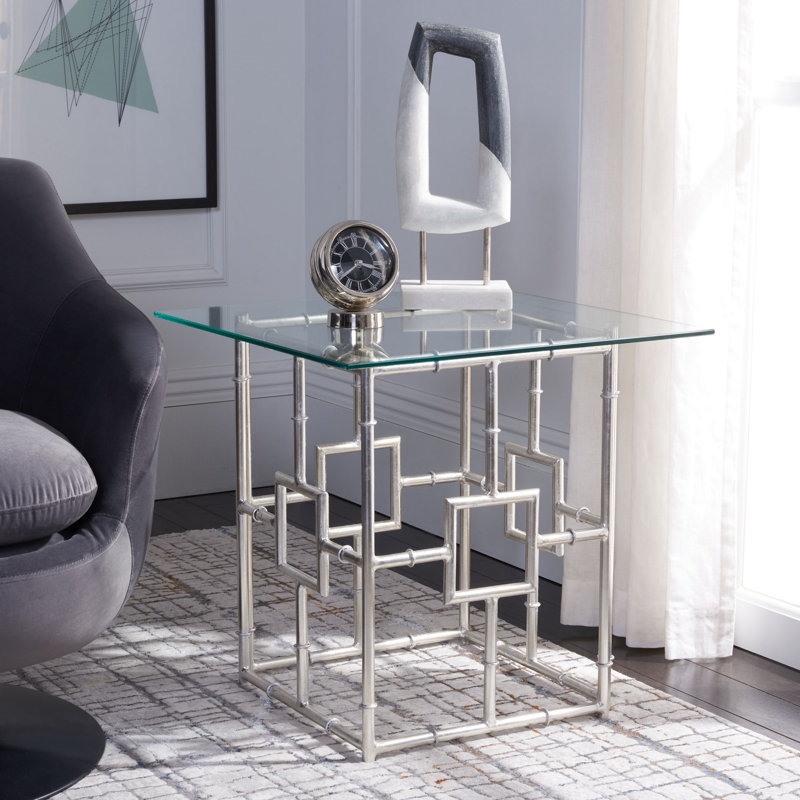 Table de bout en verre Oxendine