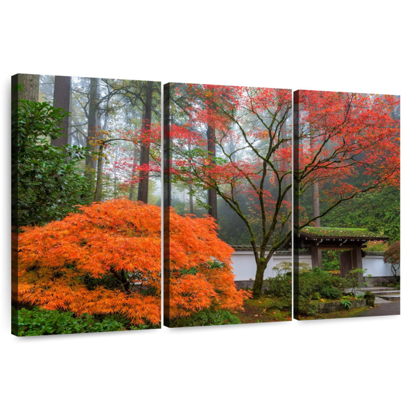 Sireci Portland Japanese Park, 28" H x 45" W