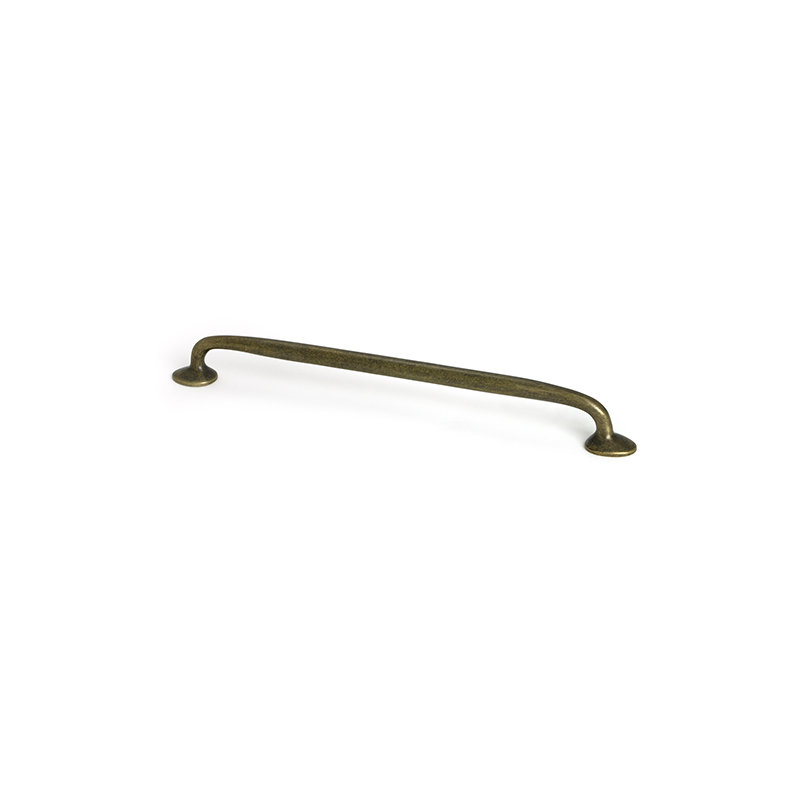 Moore Handle Pull, 8.8", Burnished Brass
