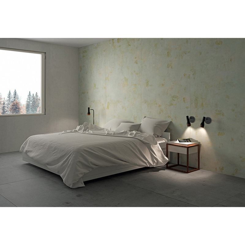 Aureate 20" x 39" Porcelain Marble Look Wall & Floor Tile, Green