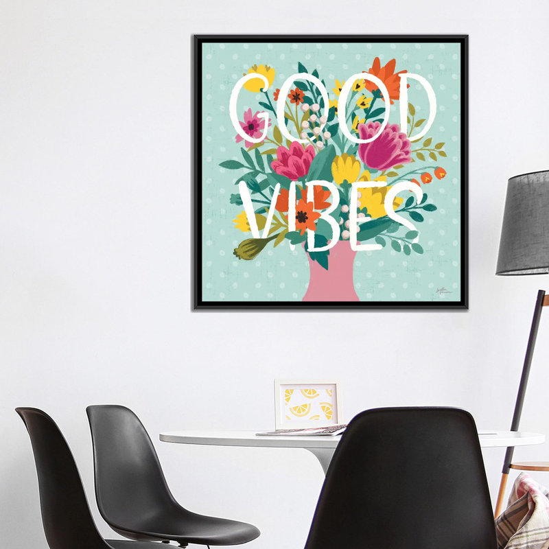 « romantique luxe xiii », impression sur toile, H 18 po x l 18 po x P 1,5 po, Toile avec cadre noir, Pas de tapis