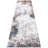KATINE Modern Abstract Machine Washable Area Rug Brown Silver/Ivory-78312993