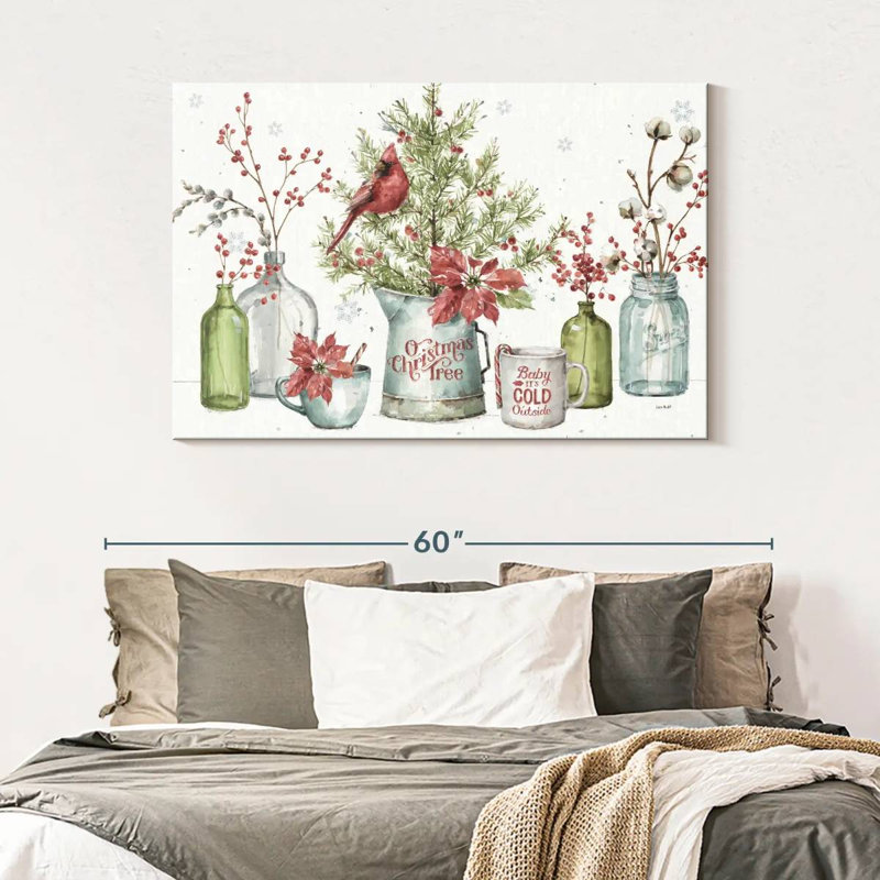 Un week-end de Noël I, H 32 po x l 48 po
