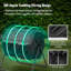 Werph Easy Assembly 43 Gallon Dual Chamber Tumbling Composter-Outdoor Rolling Bin, Only 34 Screws, Pre-Assembled Parts-111780195