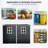 4x8ft Outdoor Storage Shed with Floor Resin shed with Two-Window, Waterproof ,Lockable Doors for Patio,Yard,Lawn-129037465-129037468