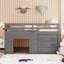 Lit mezzanine simple avec armoire et tablette-1413255895