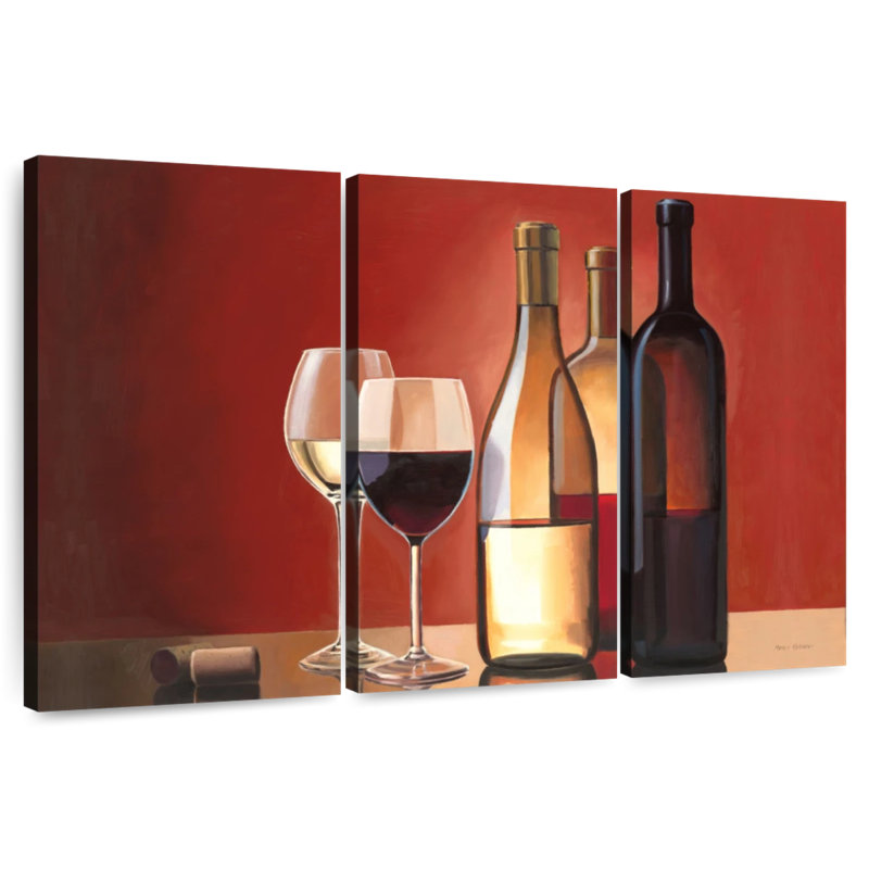 Yarlin Wine Trio, H 24 po x l 38 po