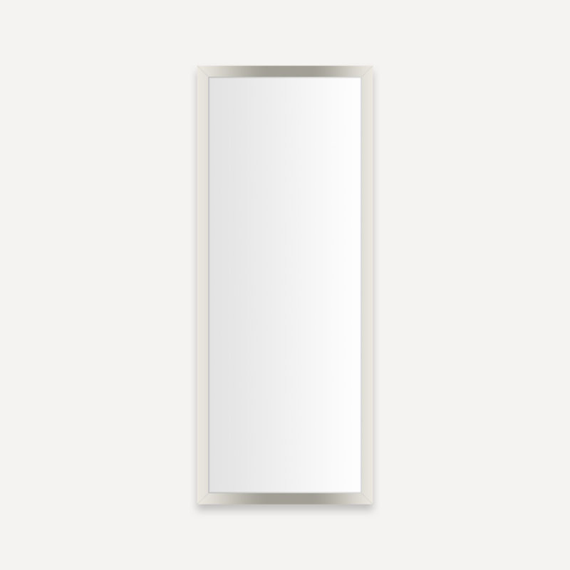Pharmacie profils à bord poli réversible, 30 po x 11,25 po x 4 po, Nickel poli
