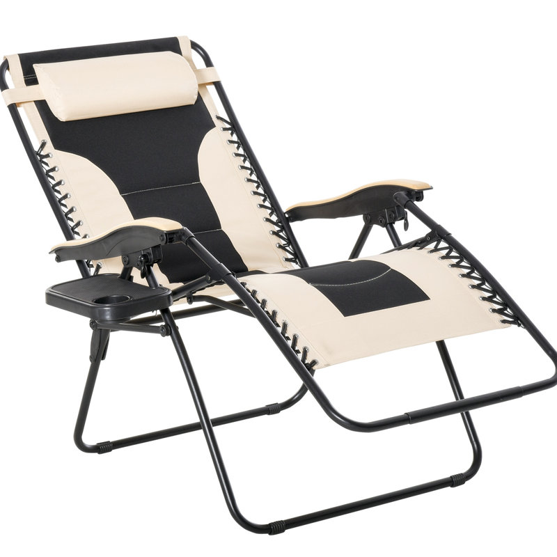 Chaise longue d'extérieur en polyester Saryna