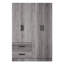Armoire-penderie avec rangement à 2 tiroirs et tablettes Apollonios Solum -1366849740