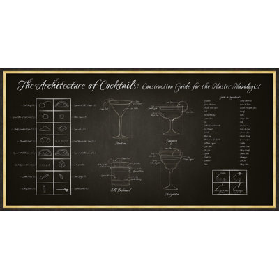 The Cocktail Architect Framed Print