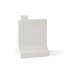 Icon Vase-Matte White-Med
