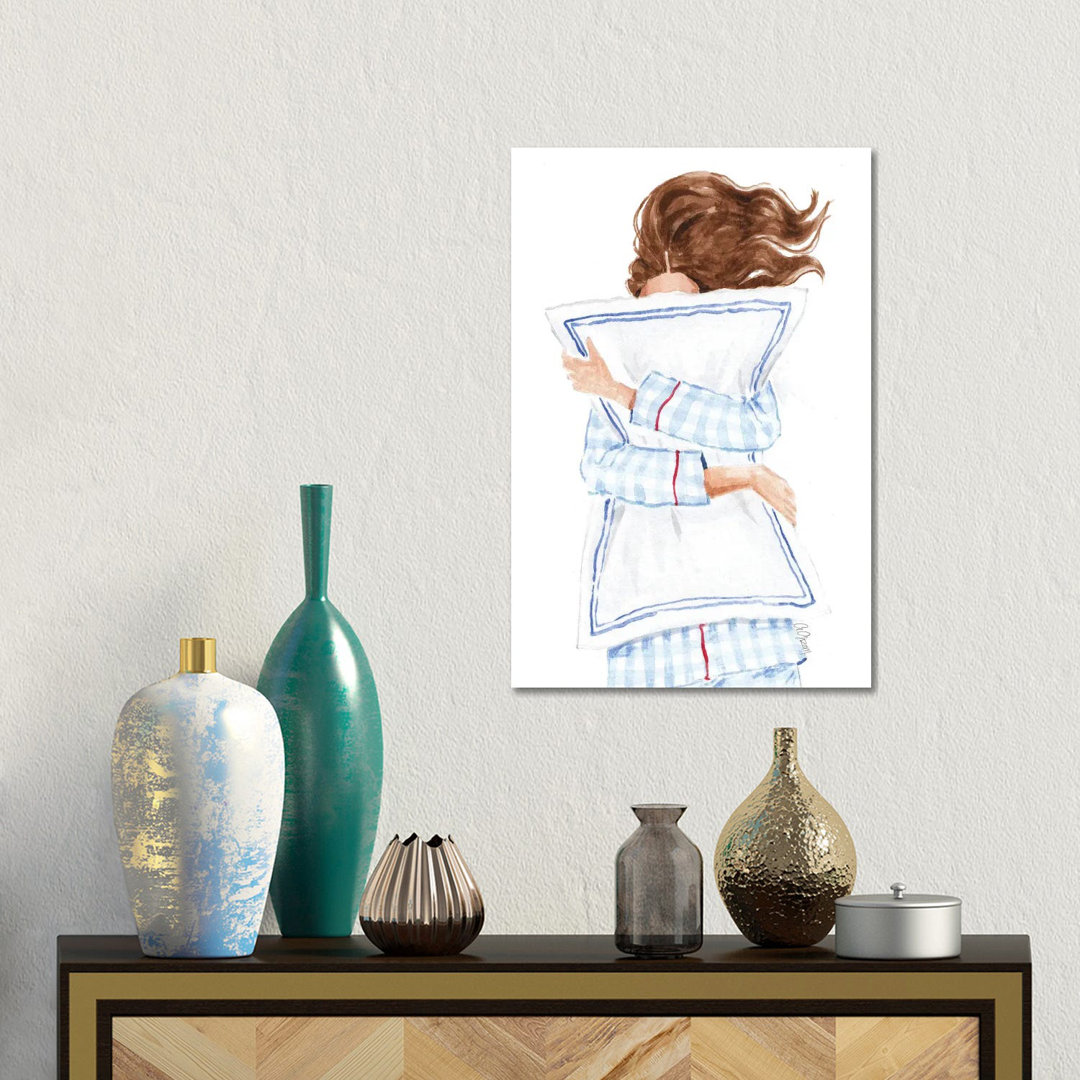 Gingham Pajamas by Style Of Brush - Gallery-Wrapped Canvas Giclée on Canvas
