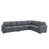 Bluish Gray Polyester Blend