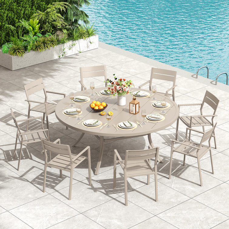 Round Patio Dining Set